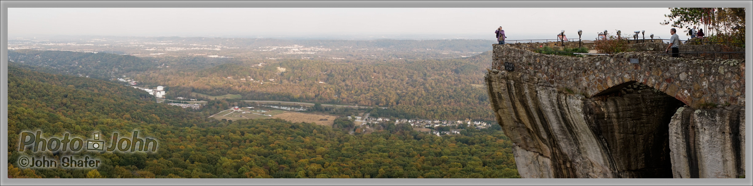 Rock City, Georgia Lover's Leap - Sony Alpha A7 Sweep Panorama Photo