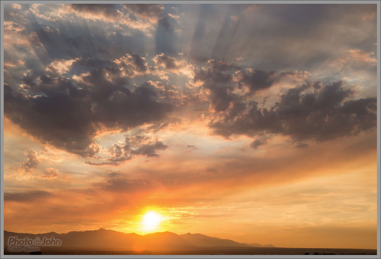 Fujfilm X100S - Smoky Summer Sunset