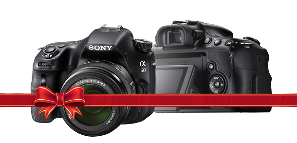 Sony Alpha A58 - Holiday DSLR Guide