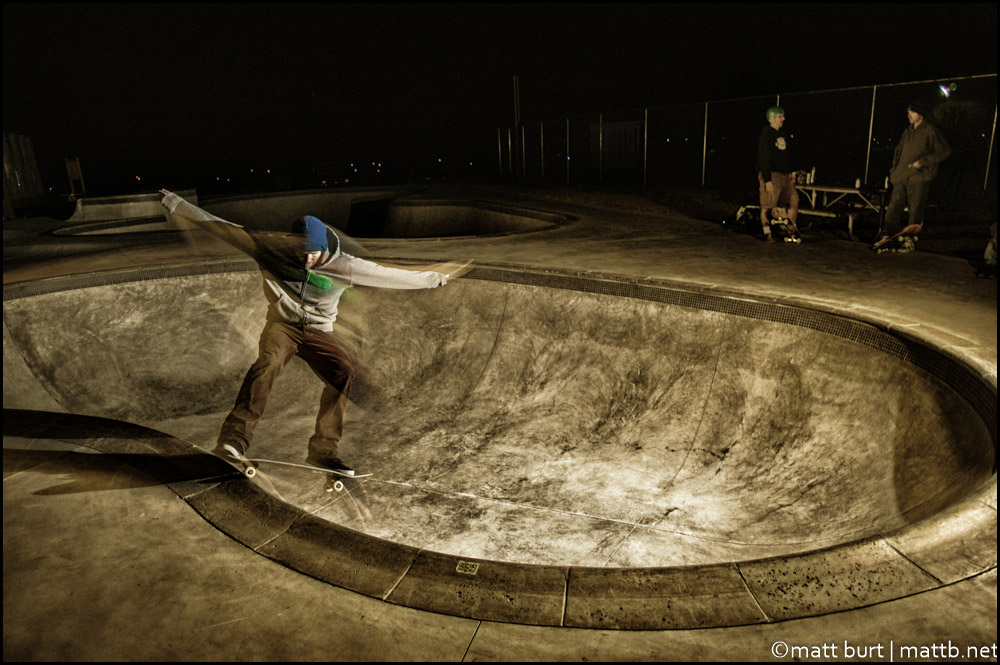 "Moonlight Park Skate" by mattb