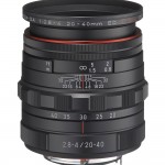 Pentax DA 20-40mm F2.8-4ED Limited Zoom Lens - Black with Hood