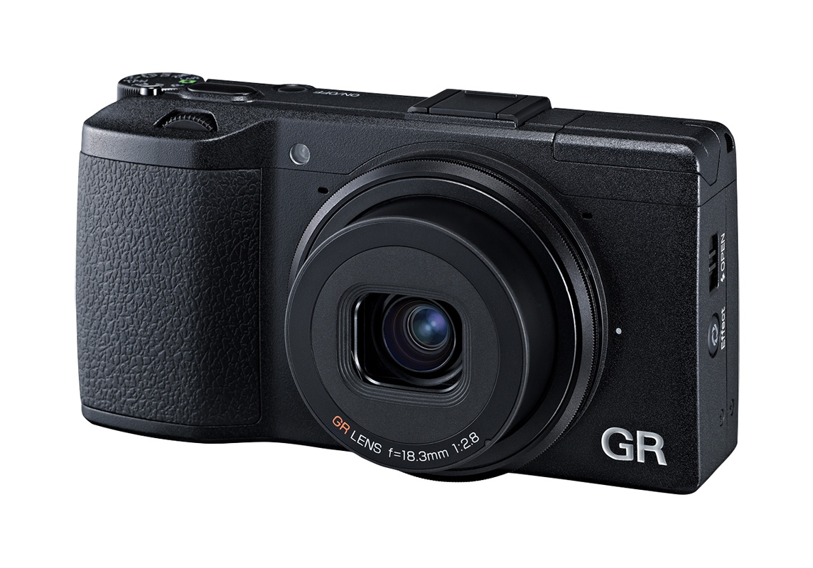 Ricoh GR High-End Pocket Camera - Front Left