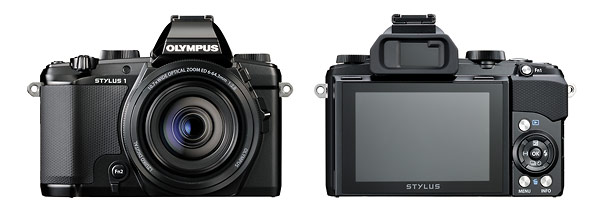 Olympus Stylus 1 - Front & Back