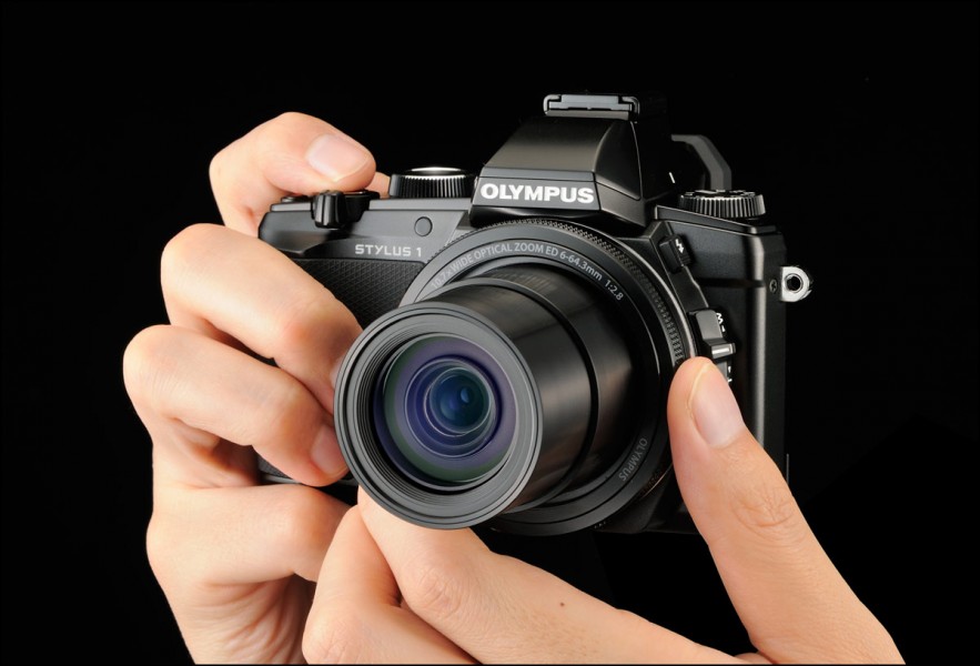 Olympus Stylus 1 - Mini OM-D Compact Camera - In-Hand