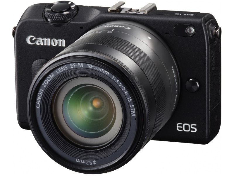 Canon EOS M2 With EF-M 18-55mm IS STM Zoom Lens