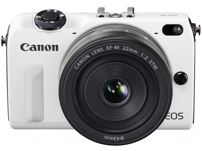 Canon EOS M2 Mirrorless Camera - White