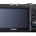 Canon EOS M2 Mirrorless Camera - Rear - Black