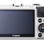 Canon EOS M2 Mirrorless Camera - Rear - White