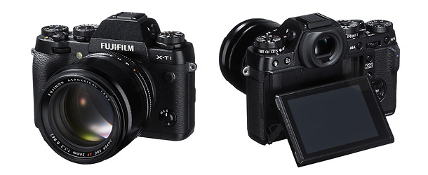 Fujifilm X-T1 Mirrorless Camera - Front & Back