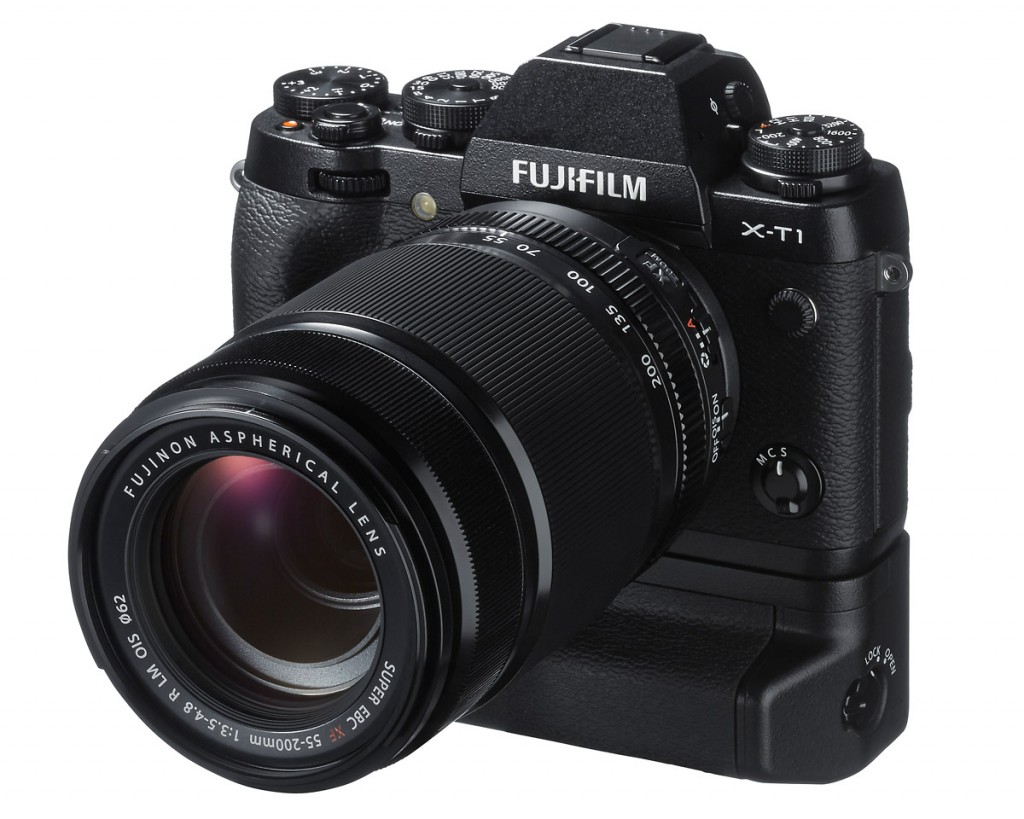 Fujifilm X-T1 With Vertical Battery Grip
