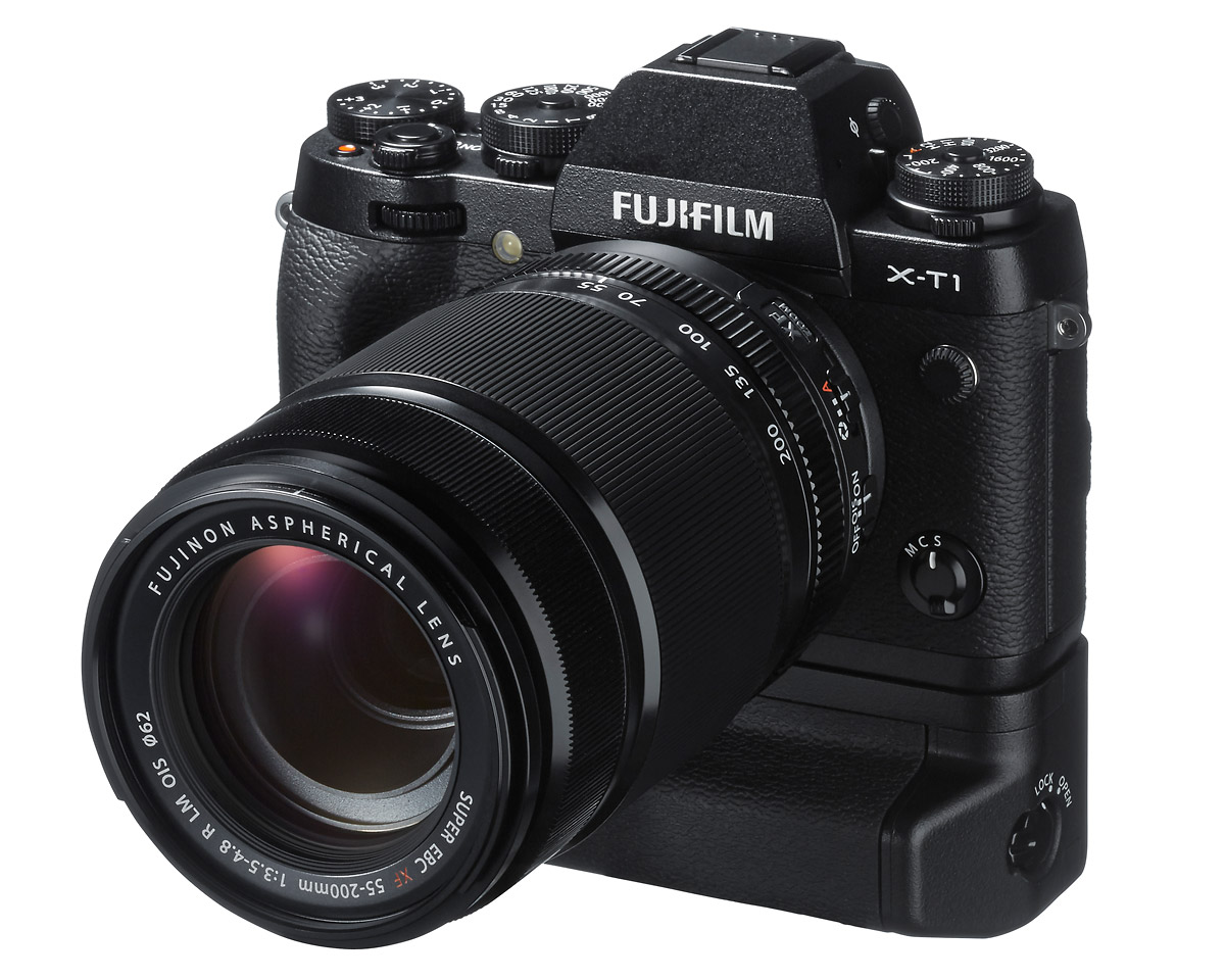 Fujifilm X-T1 With Vertical Battery Grip