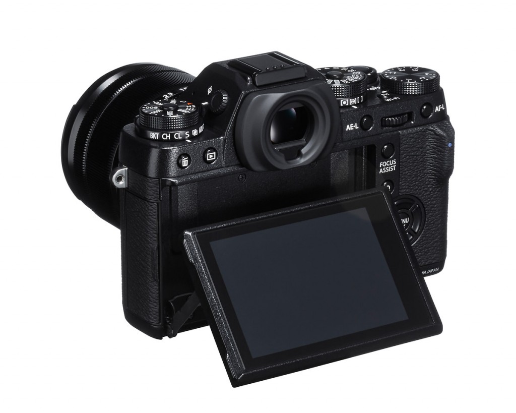 Fujifilm X-T1 Weatherproof Mirrorless Camera - Rear View