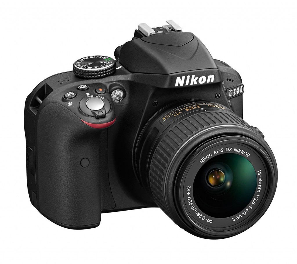 Nikon D3300 - Front Right