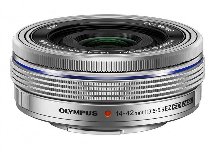 M.Zuiko Digital 14-42mm f3.5-5.6 EZ Pancake Zoom Lens - Silver