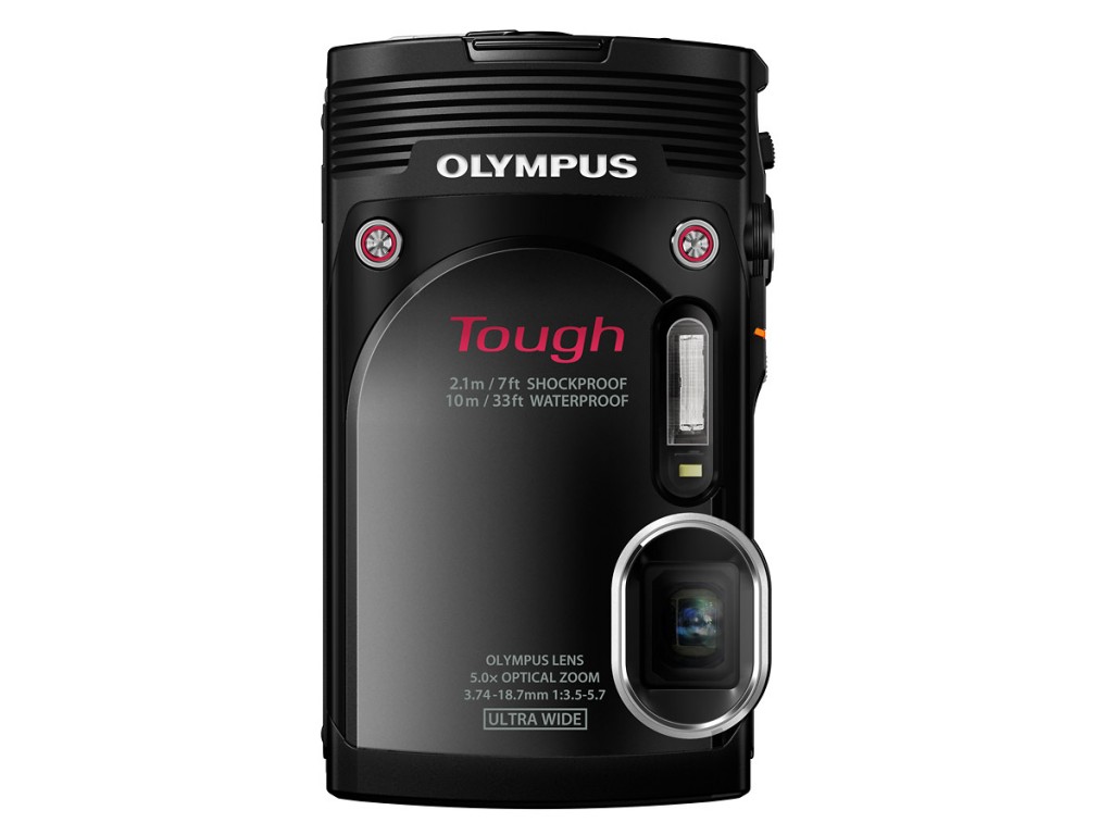 Olympus Stylus Tough TG-850 - Silver - Black