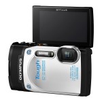 Olympus Stylus Tough TG-850 With Flip-Up LCD Display - White