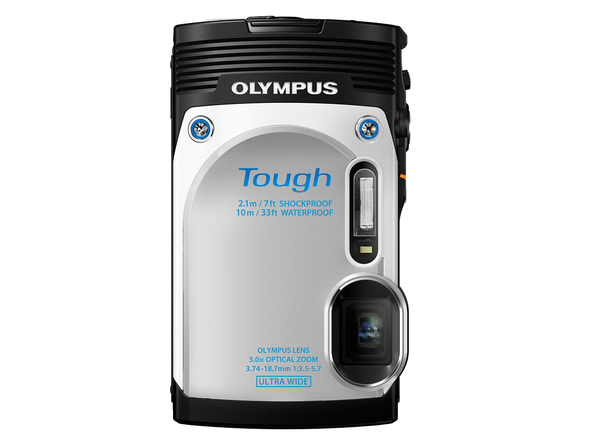 Olympus Stylus Tough TG-850 - Silver - White