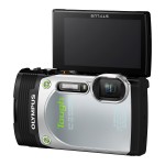 Olympus Stylus Tough TG-850 With Flip-Up LCD Display - Silver