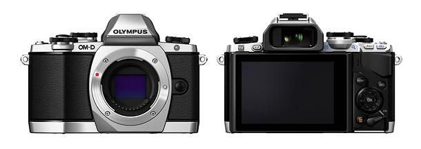 Olympus OM-D E-M10 - Front & Back