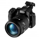 Samsung NX30 - Angle View With Tilting Electronic Viewfinder