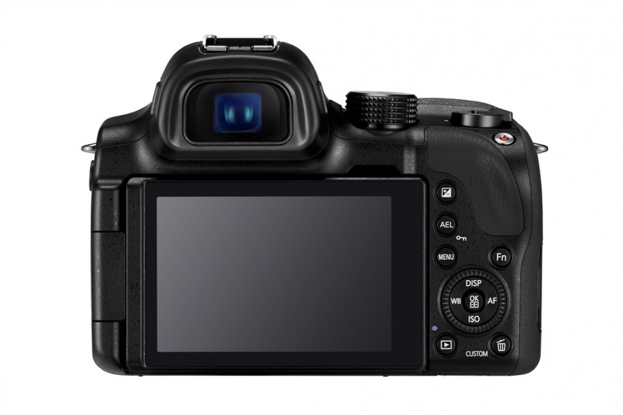 Samsung NX30 - Rear View