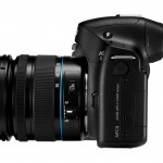 Samsung NX30 - Side View With Tilting EVF