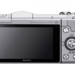 Sony Alpha A5000 - Rear View - Silver
