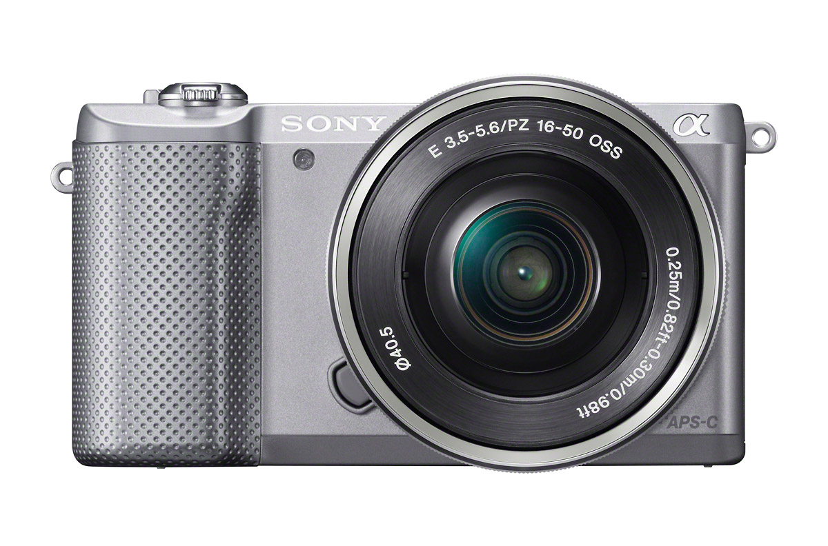 Sony Alpha A5000 Mirrorless Camera - Silver