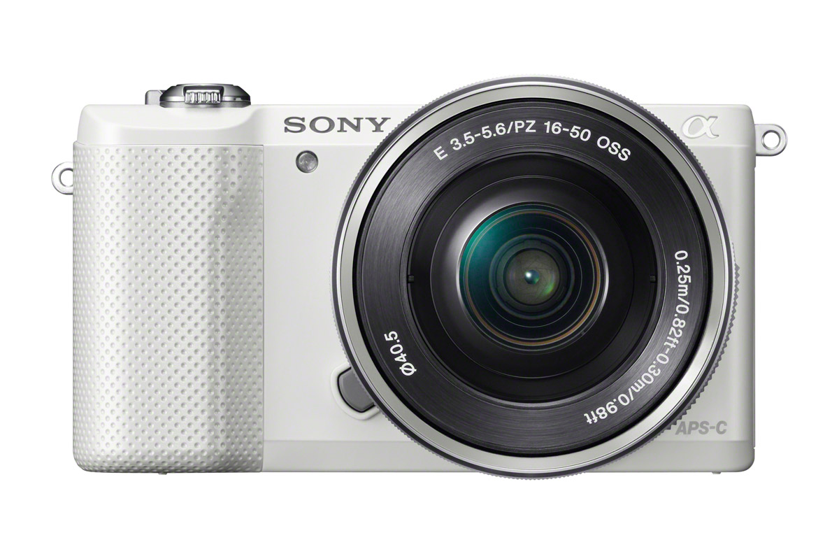 Sony Alpha A5000 Mirrorless Camera - White