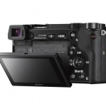 Sony Alpha A6000 Mirrorless Camera - Rear LCD Display - Tilted Down