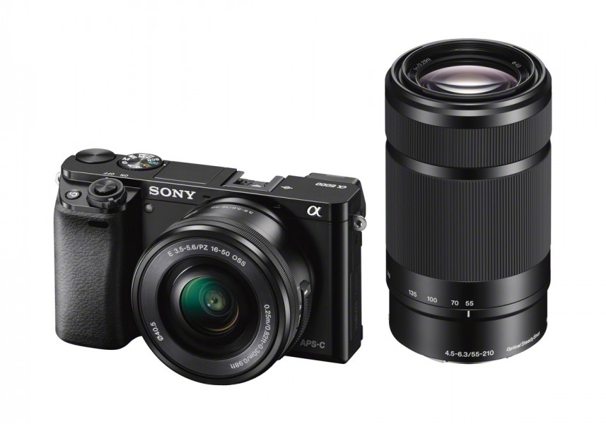 Sony Alpha A6000 With 16-50mm Power Zoom & 55-210mm Lens