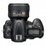 Nikon D4S Flagship DSLR - Top View