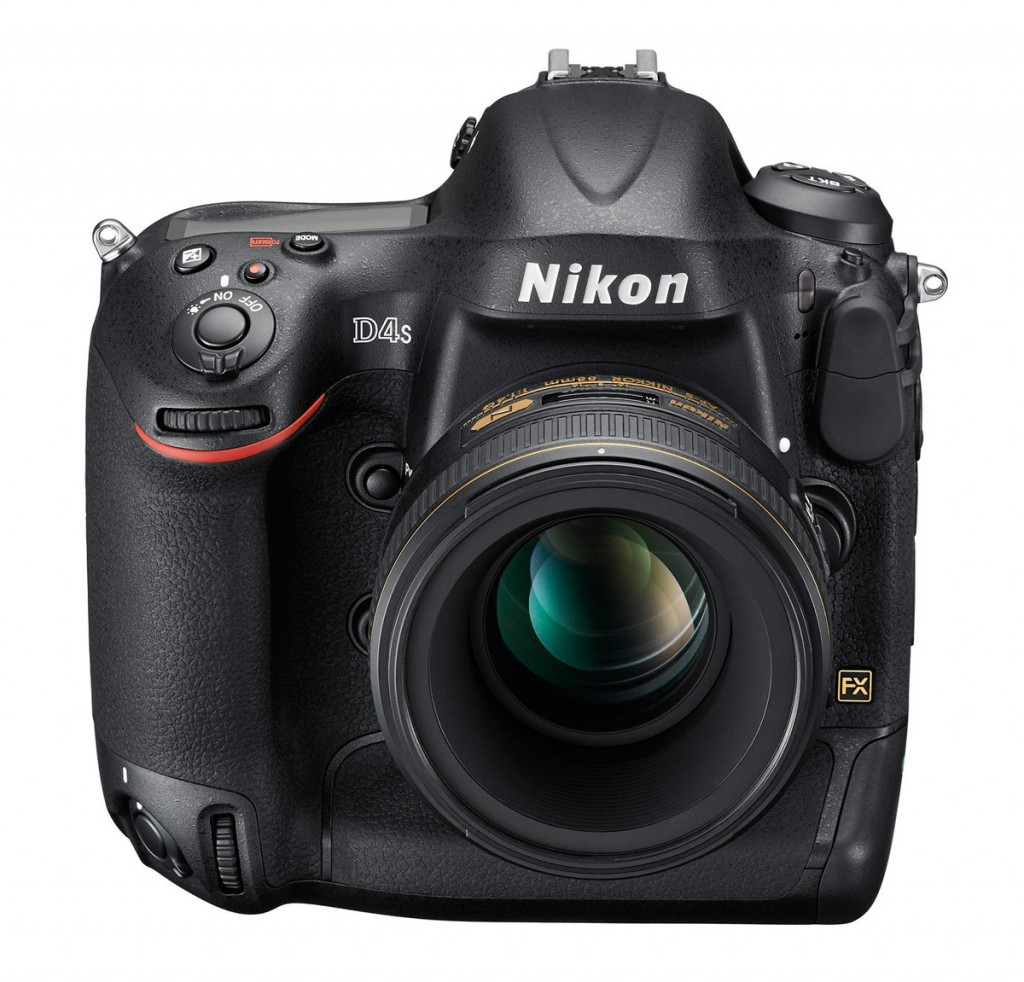 Nikon D4S - Upper Front View