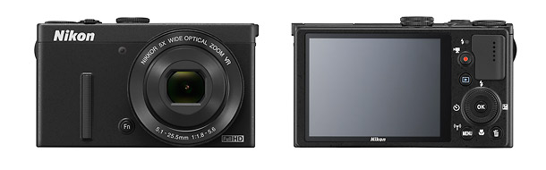 Nikon Coolpix P340 - Front & Back