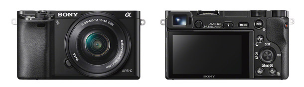 Sony Alpha A6000 - Front & Back